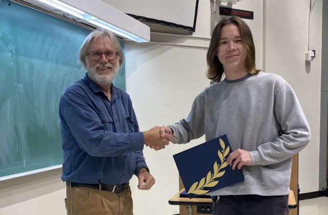 Nicholas Bourdakis Memorial Award - Anthony Woo